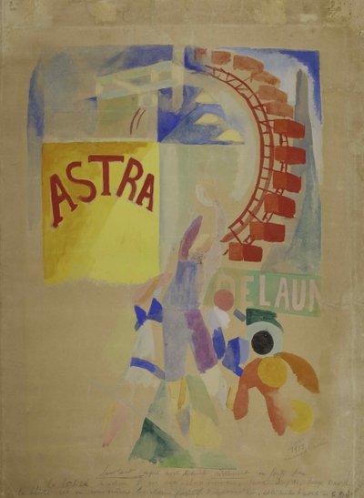 Zespół z Cardiff, 1912-1913. autorstwa Robert Delaunay
