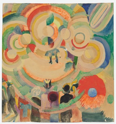 Karuzela świń autorstwa Robert Delaunay