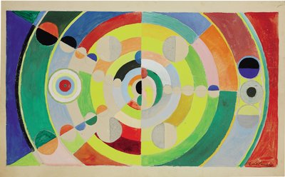 Relief-dyski autorstwa Robert Delaunay