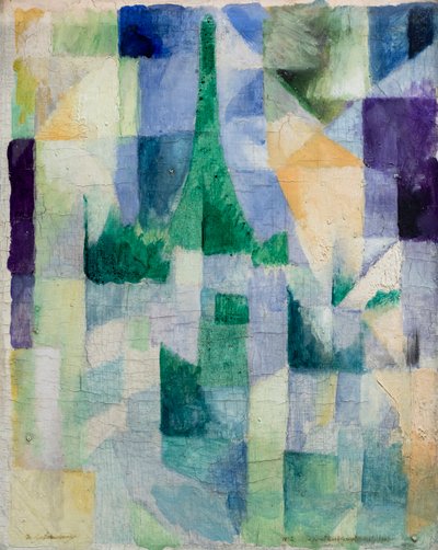 Okna równoległe nr 2, 1912 (olej na płótnie) autorstwa Robert Delaunay