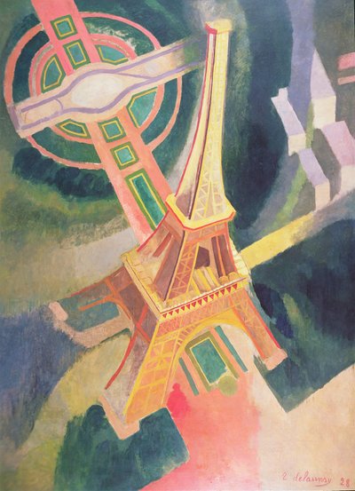 Wieża Eiffla autorstwa Robert Delaunay