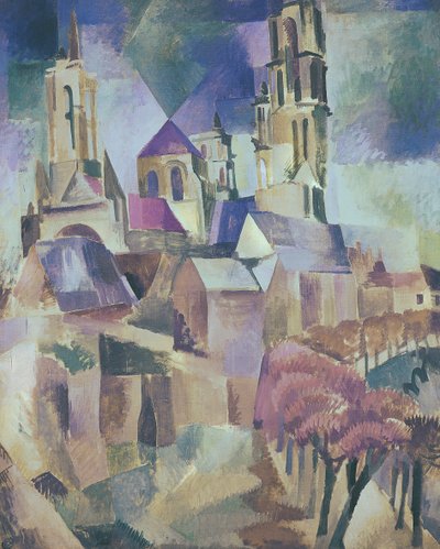 Wieże Laon autorstwa Robert Delaunay