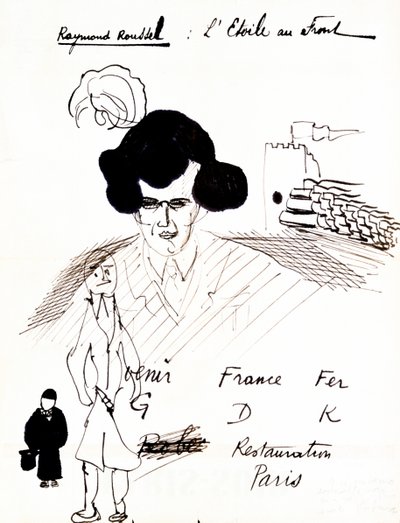 Rebus: Raymond Roussei, ok. 1920-1945 r. autorstwa Robert Desnos