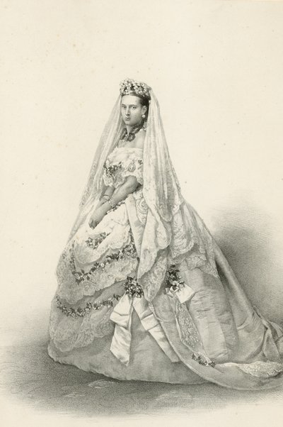HRH Alexandra księżniczka Danii (chromolit) autorstwa Robert Dudley