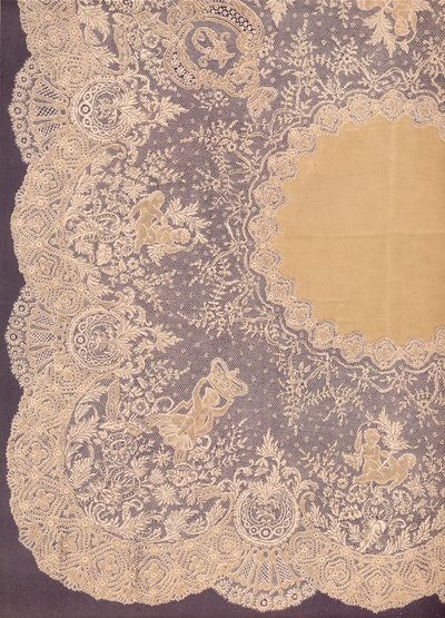 Chusteczka z koronki brukselskiej, 1863. autorstwa Robert Dudley
