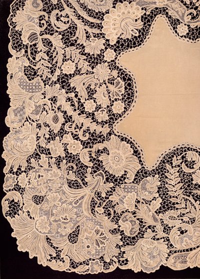 Chusteczka Koronki Irlandzkiej Manufaktury, 1863. autorstwa Robert Dudley