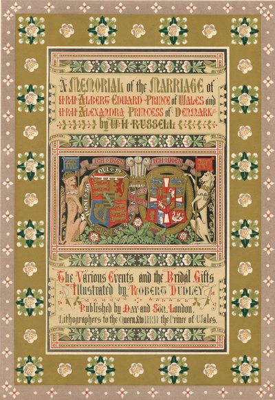 Strona tytułowa (chromolitografia) autorstwa Robert Dudley