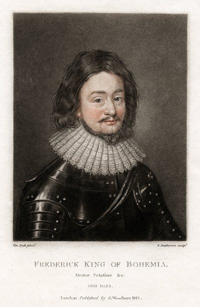 Fryderyk V 1596-1632 król zimowy, 1812 autorstwa Robert Dunkarton