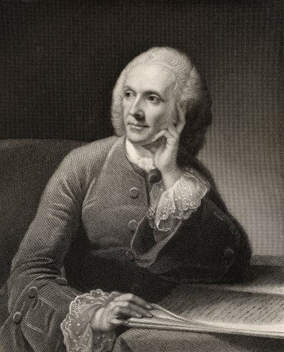 William Hunter, ryty J. Thompsona, z „The National Portrait Gallery, Volume II”, wydana ok. 1820 r. autorstwa Robert Edge Pine