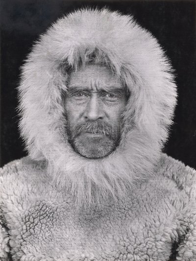 Autoportret, przylądek Sheridan, Kanada autorstwa Robert Edwin Peary