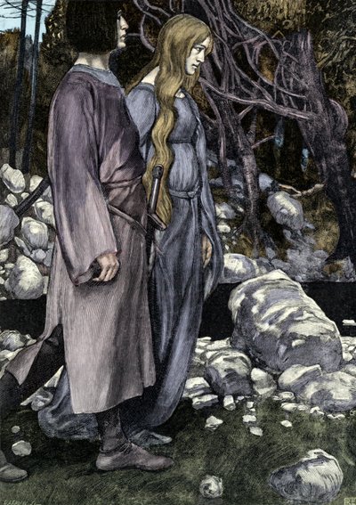 Tristan i Izolda autorstwa Robert Engels