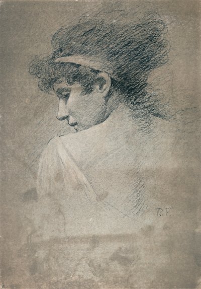 Studium kobiece, c1895, 1897 autorstwa Robert Fowler