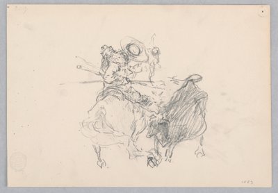 Walka byków, Hiszpania autorstwa Robert Frederick Blum