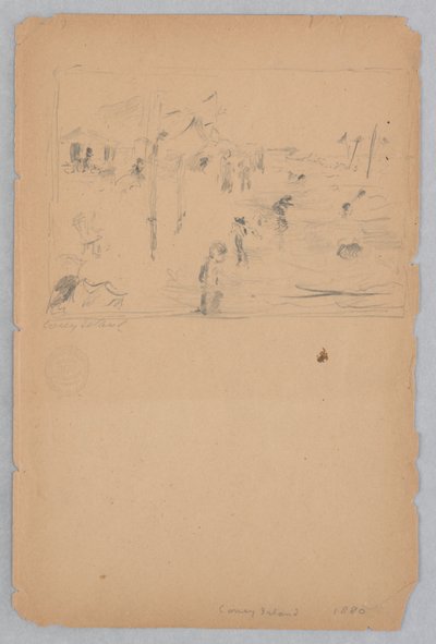 Coney Island, Brooklyn, Nowy Jork autorstwa Robert Frederick Blum