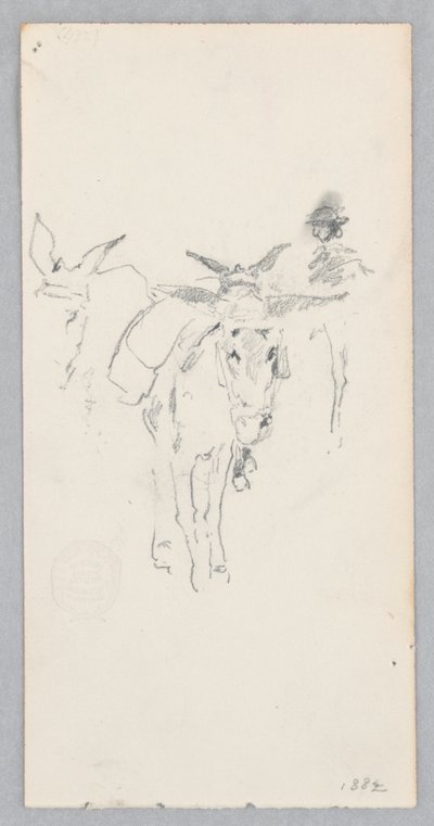 Osły autorstwa Robert Frederick Blum