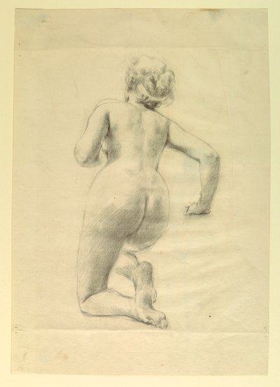 Rysunek, studium figuralne autorstwa Robert Frederick Blum