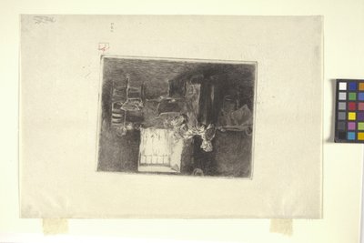 Poniedziałkowy poranek, Holandia (tusz) autorstwa Robert Frederick Blum