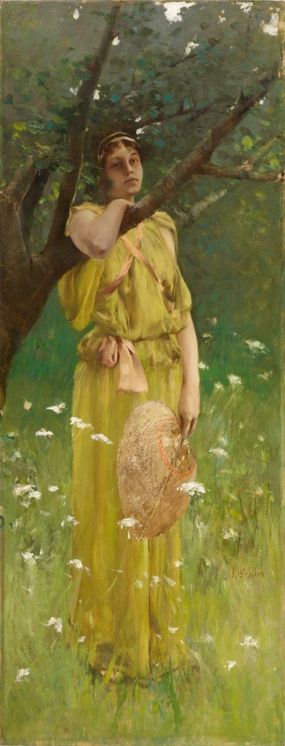 Zaduma, ok. 1883-1884 (olej na płótnie) autorstwa Robert Frederick Blum