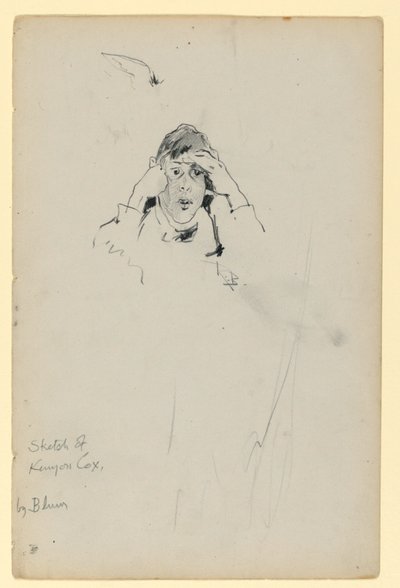 Szkic Kenyona Coxa autorstwa Robert Frederick Blum