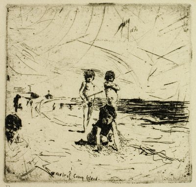 Pamiątka z Coney Island autorstwa Robert Frederick Blum