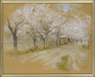 Krajobraz wiosenny autorstwa Robert Frederick Blum