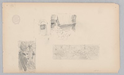 Scena uliczna autorstwa Robert Frederick Blum