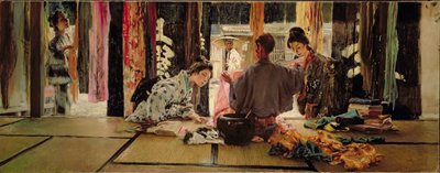Kupiec jedwabiu, 1890-93 autorstwa Robert Frederick Blum