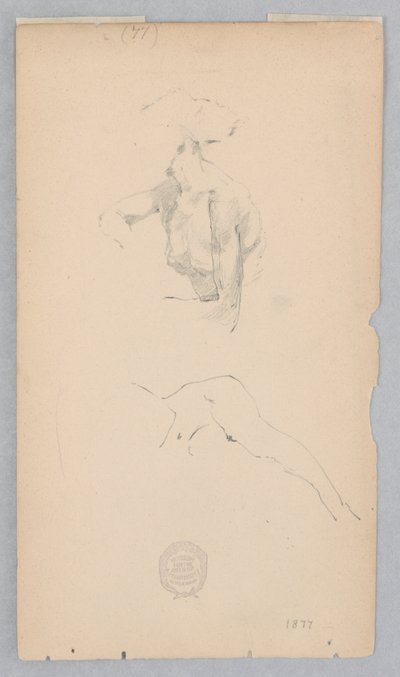 Dwa etiudy po kobiecym akcie autorstwa Robert Frederick Blum