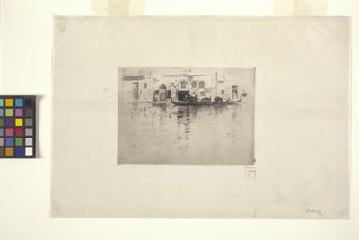 Kanał Wenecki (atrament) autorstwa Robert Frederick Blum