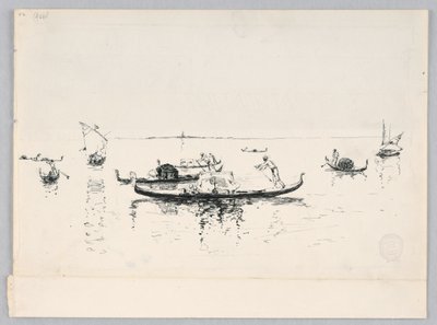 Widok na Wenecję, Włochy autorstwa Robert Frederick Blum