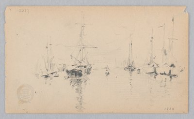 Widok na port autorstwa Robert Frederick Blum