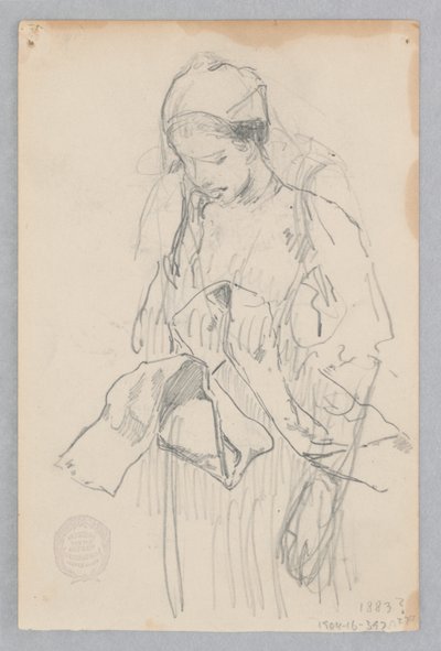 Kobieta autorstwa Robert Frederick Blum