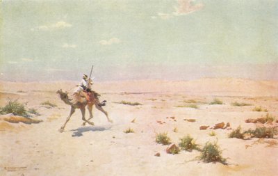 Kurier pustynny, ok. 1880, 1904 r autorstwa Robert George Talbot Kelly