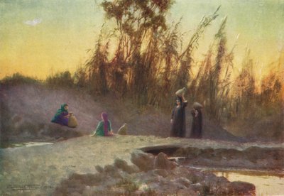 Przy studni, ok. 1880, 1904 autorstwa Robert George Talbot Kelly