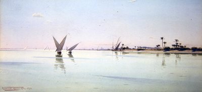 Światło dzienne w Nilu autorstwa Robert George Talbot Kelly