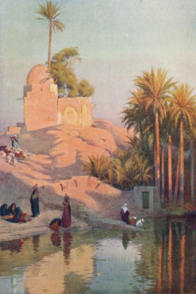 W oazie Fajum, ok. 1880, 1904 autorstwa Robert George Talbot Kelly