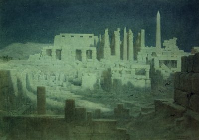 Światło księżyca w Karnaku autorstwa Robert George Talbot Kelly
