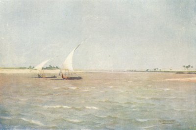 Północny wiatr na górnym Nilu, ok. 1880, 1904 autorstwa Robert George Talbot Kelly