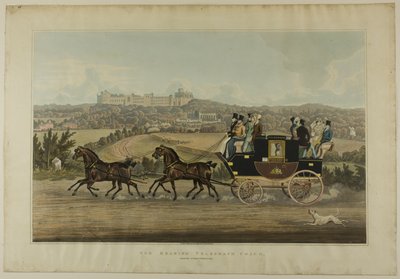 Trener Reading Telegraph autorstwa Robert Havell