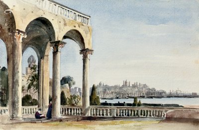 Willa Doria w Genui, 1829 autorstwa Robert Henry Cheney