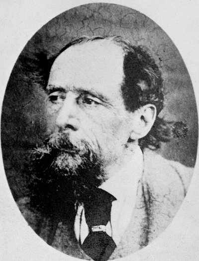 Karol Dickens, c.1863 autorstwa Robert Hindry Mason