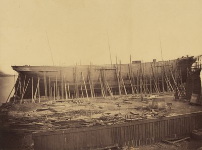 Afrodyta w budowie, ca. 1857. autorstwa Robert Howlett