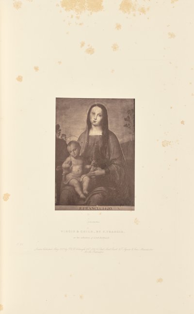 Dziewica z Dzieciątkiem, autor: F. Francia autorstwa Robert Howlett
