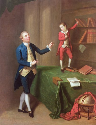 Sir Robert Walker i jego syn Robert autorstwa Robert Hunter