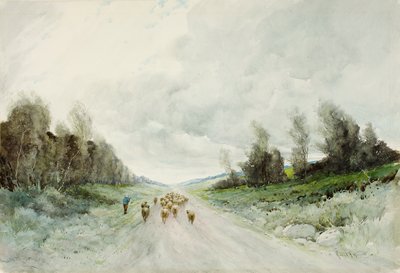 A Northumberland Road (wc na papierze) autorstwa Robert J. Hewitt
