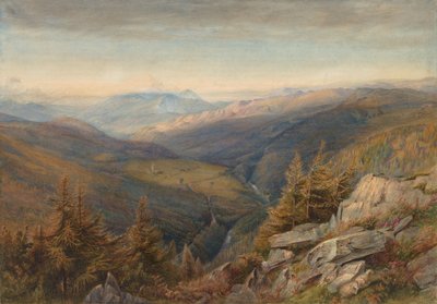 Widok na góry, 1863-67. autorstwa Robert J. Pattison