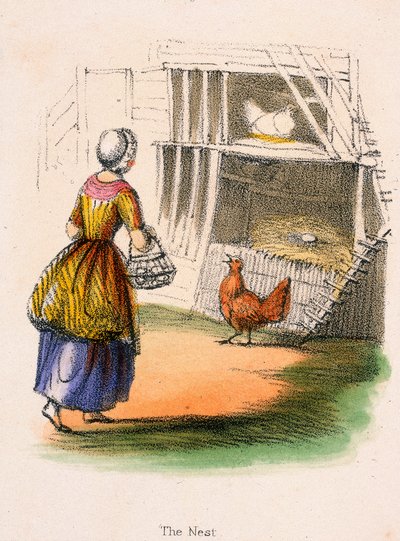 „Gniazdo”, ok. 1845 r. autorstwa Robert Kent Thomas