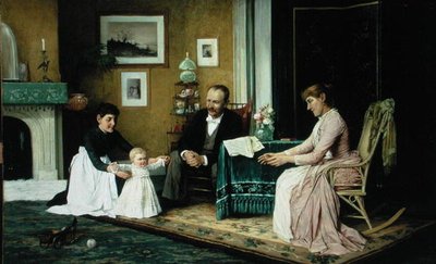 Pierwszy krok (olej na płótnie) autorstwa Robert Kluth