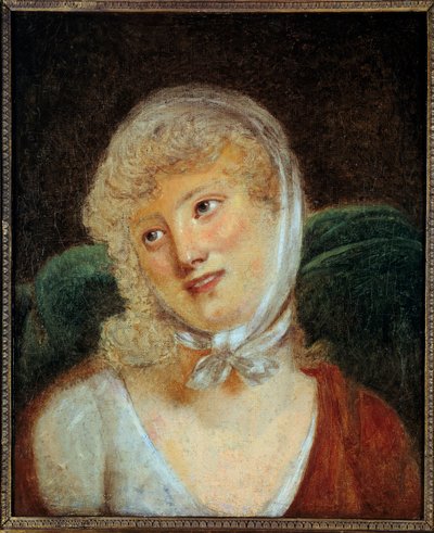 Portret Marii Laczyńskiej hrabiny Walewskiej (1789 - 1817). Obraz Roberta Lefevre