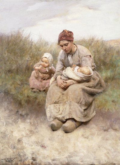 Matka i dziecko, autorstwa Robert McGregor